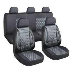 11 részes univerzális üléshuzat szett - Légzsákos - fekete-fehér 203-2BKW