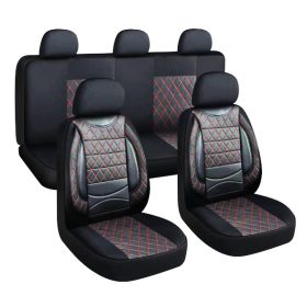 11 részes univerzális üléshuzat szett - Légzsákos - fekete-fehér 203-2BKW