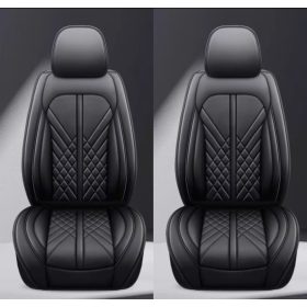   11 részes Prémium minőségű Műbőr üléshuzat szett - Légzsákos - Osztható - Fekete színben