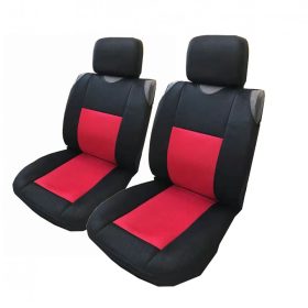   Trikó üléshuzat fejtámla huzatokkal, 5mm vastag anyag, piros - párban 23087R