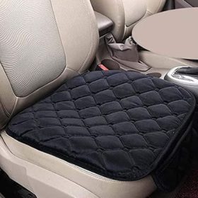   Vastag Szövet ülésvédő tároló zsebbel – fekete (1 db)