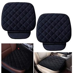   Vastag Szövet ülésvédő tároló zsebbel – fekete (1 db)