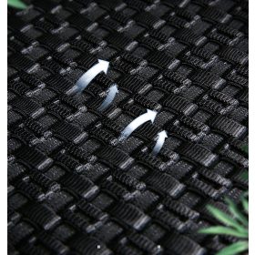   11 részes Prémium minőségű Ice Silk Kárpit/Műbőr üléshuzat szett - Légzsákos - Osztható - Fekete/Piros színben 