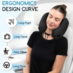  Memóriahabos utazó nyakpárna