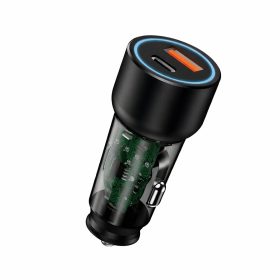 Autós gyorstöltő 07AC - 20W - Quick Charge 3.0 - 12-24V