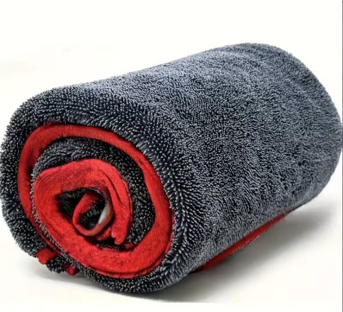  Prémium kétoldalas mikrószálas autós kendő – 500 GSM, 40×40 cm