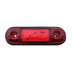 25071 3LED-es szélességjelző - piros - 12-24V