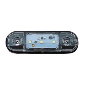 25064 3LED-es szélességjelző - fehér - 12-24V  W16392-3W