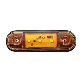 25088 3LED-es szélességjelző - sárga - 12-24V