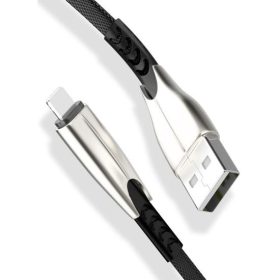   12118 5A 100W Gyorstöltő adatkábel USB - Lightning/Apple kábel - 1méter 121BK APPLE