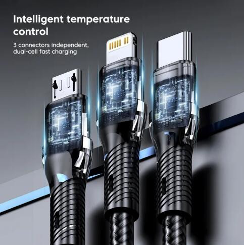 3IN2 töltő különböző töltőfejekkel - 5A 12-24V