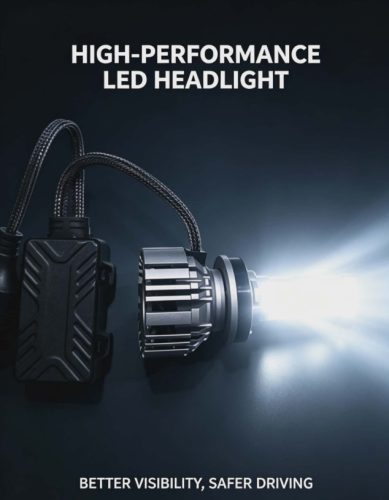 Gigowatt H7 Led fényszóró szett 12/24V - CANBUS - 100W
