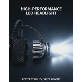   Gigowatt H11/H8/H9 Led fényszóró szett 12/24V - CANBUS - 100W