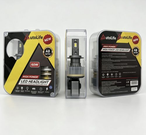  3 színű világítás - H7 LED Fényszóró Szett 3in1 – 12V/24V - 60W - CANBUS