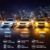  3 színű világítás - H4 LED Fényszóró Szett 3in1 – 12V/24V - 60W - CANBUS