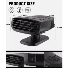  Autós páramentesítő Hűtő-fűtő ventillator 12V-150W