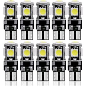  SMD-T10-5SMD - 10db-os helyzetjelző CANBUS  - 12V