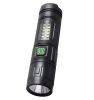 Akkumulátoros LED zseblámpa - USB-ről tölthető - 7 funkciós 