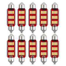 SMD-ROOF-10SMD-39 - 10pcs 39MM Sofita Led 12V dissipateur thermique CANBUS