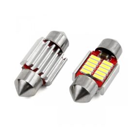    SMD-ROOF-10SMD-31 - 2db-os 31MM Szofita Led 12V hűtőbordás CANBUS