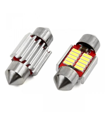 SMD-ROOF-10SMD-31 - 2pcs 31MM Sofita Led 12V aileron de refroidissement CANBUS