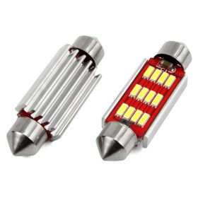    SMD-ROOF-10SMD-36 -2  2db-os 36MM Szofita Led 12V hűtőbordás CANBUS