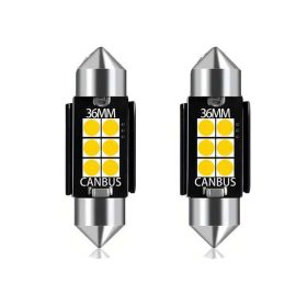    SMD-ROOF-3030-36-2 - 2db-os 36MM-3030-6SMD Szofita - CANBUS - 12-24V Hűtőbordákkal