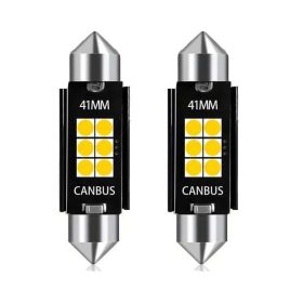   SMD-ROOF-3030-41-2 - 2db-os 41MM-3030-6SMD Szofita - CANBUS - 12-24V Hűtőbordákkal