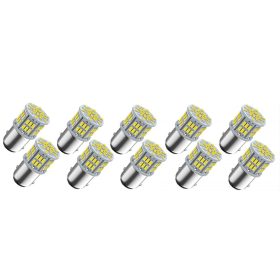  SMD-S25-3054SMD - 10db-os 21/5W 1157-54SMD - fehér - 12V