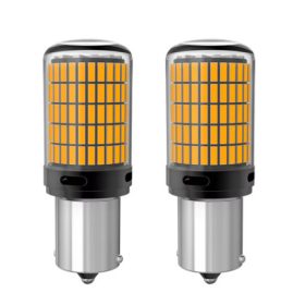 22308 SMD-1156-144SMD 2db-os 21W - sárga - 12-48V CANBUS