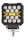 "E" Jeles LED-es Munkalámpa – Index funkcióval 12–48V 20W