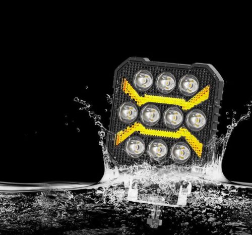 "E" Jeles LED-es Munkalámpa – Index funkcióval 12–48V 20W