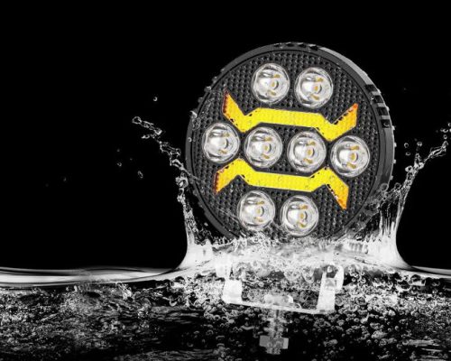 "E" Jeles LED-es Munkalámpa – Index funkcióval 12–48V 20W