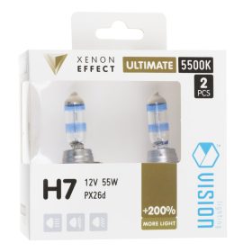 VISION Ultimate fehér izzók H7 12V 55W PX26d +200%, 2 db