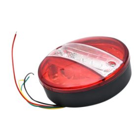   31041 Hátsó Kerek LED lámpa - 3 funkciós - 12-24V - 140mm