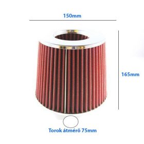  LG-MT2501R Direkt szűrő / Sport levegőszűrő piros 