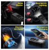   4 az 1-ben Intelligens Jumper/Starter és Kompresszor - 1000A - 8000mAh - 100W