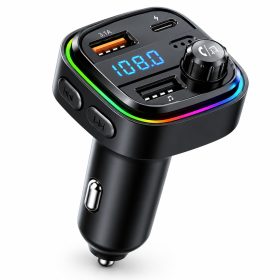    C26 Bluetooth kihangosító 5.3+EDR RGB- FM/Transmitter - 12/24V