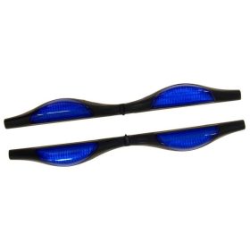 Ajtóélvédő kék prizmás