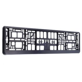 Rendszámtábla keret fekete, CM58466