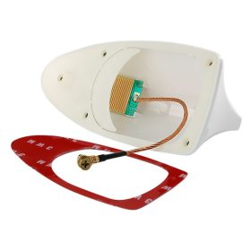 Cápauszony rádióantenna - fehér - 58540WT