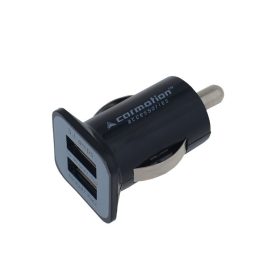 Töltő 2x USB, 3.1A, 12/24V-os szivargyújtó aljzathoz