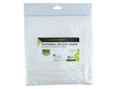 Eldobható autós üléshuzat/fólia - 10db