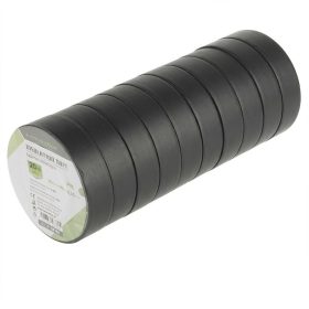 PVC szigetelőszalag 0,15 mm x 19 mm x 20 m, fekete, 1 db.
