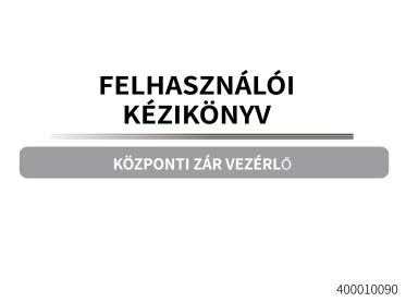  Központi zár szett távirányítós LD005/LJ116 