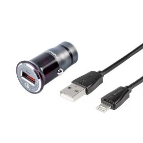   Szivargyújtó elosztó 12 / 24V USB KÁBEL> IPHONE CM63012