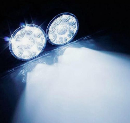 Nappali menetfény 12V , 9xSMD E4