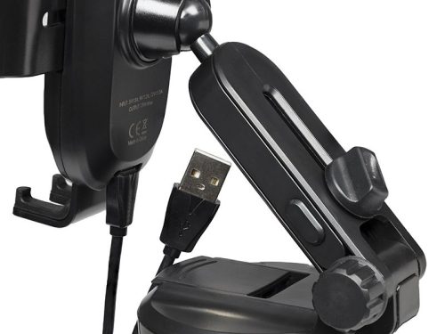 WAYME Tapadókorongos tartó 15W-os Induktív Töltővel