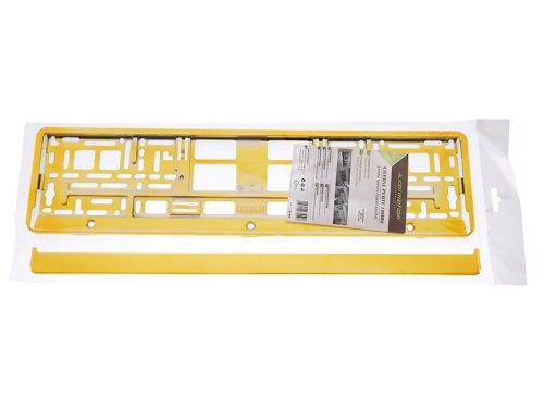 Rendszámtábla keret - Arany színű