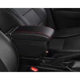   W13145 Gyári hatású műbőr univerzális könyöklő - 7USB-S - állítható konzol szélesség - A-009